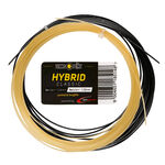 Tennis-Point Hybrid Classic 2x6,5m natur, schwarz